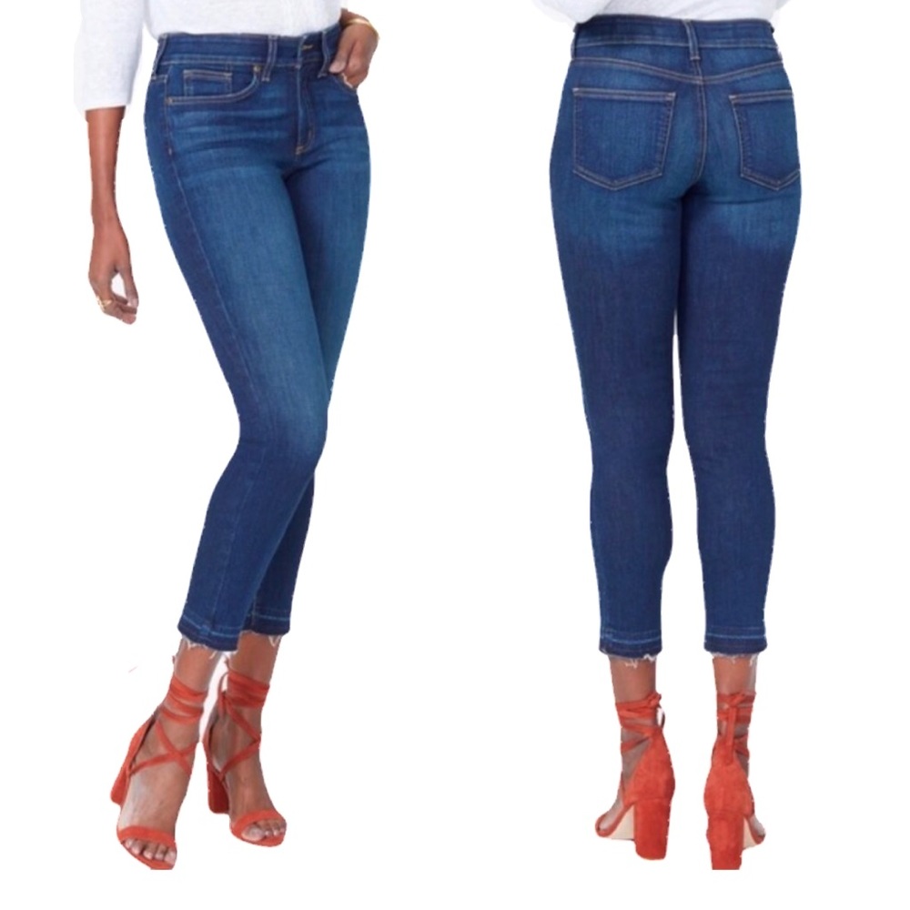 NYDJ Alina Release Hem Stretch Ankle Skinny Jeans